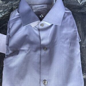Calvin Klein Button Down Light Blue Shirt